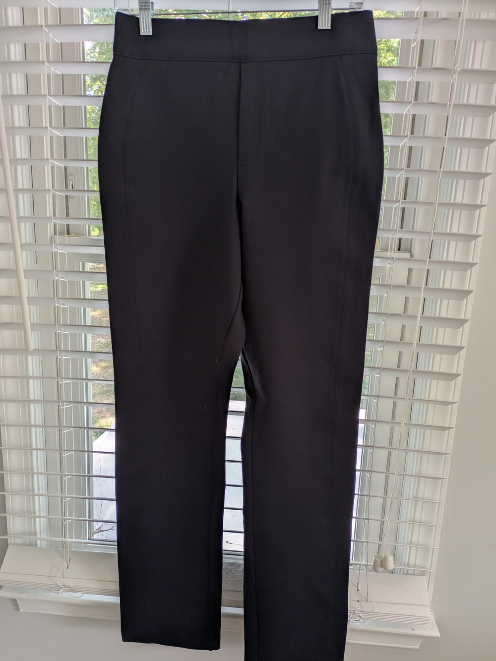 NWOT Spanx Ponte Knit Pull On Pants Size M Straight Leg - Picture 2 of 12